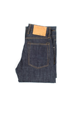 30BSP Raw Dark Indigo Straight Tapered Selvedge Denim